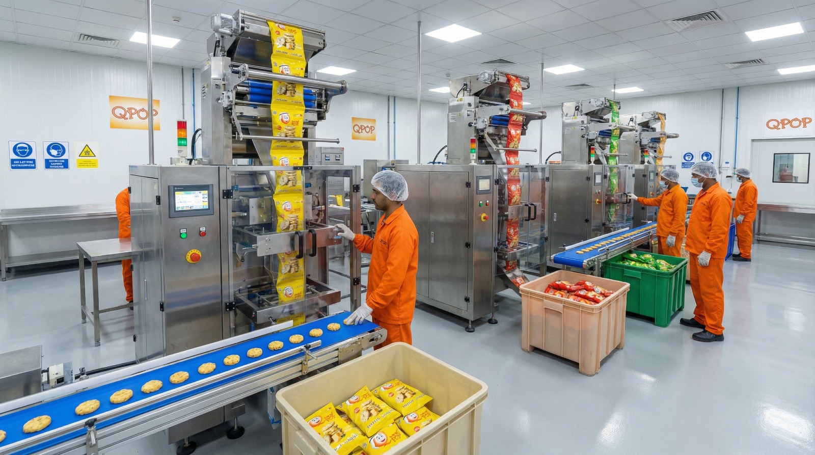 QPOP production facility